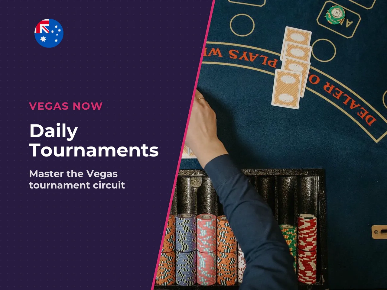 Daily tournament structure highlights in Vegas