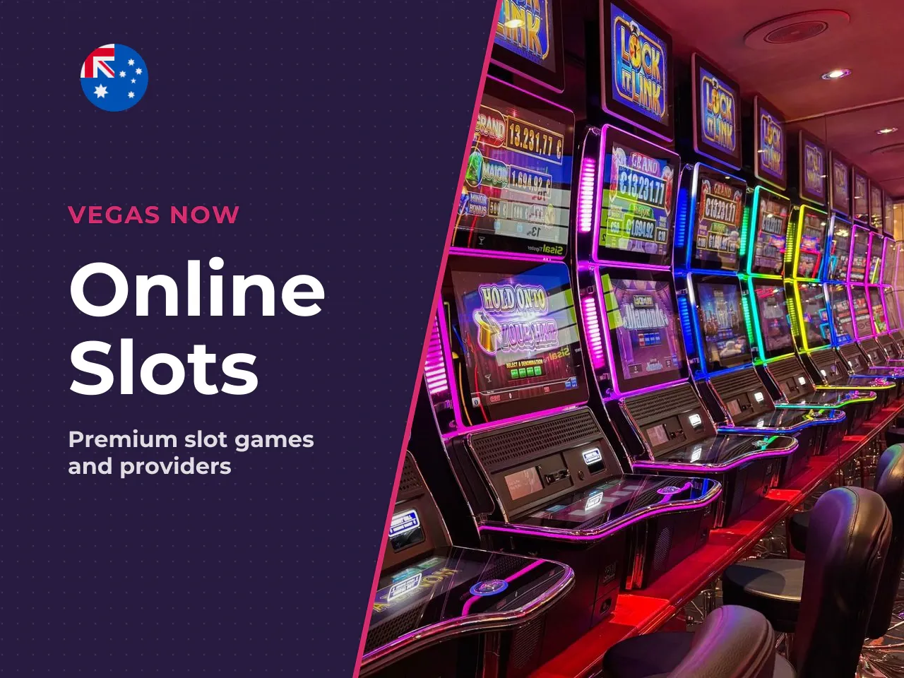 Software Providers Available. The slots section