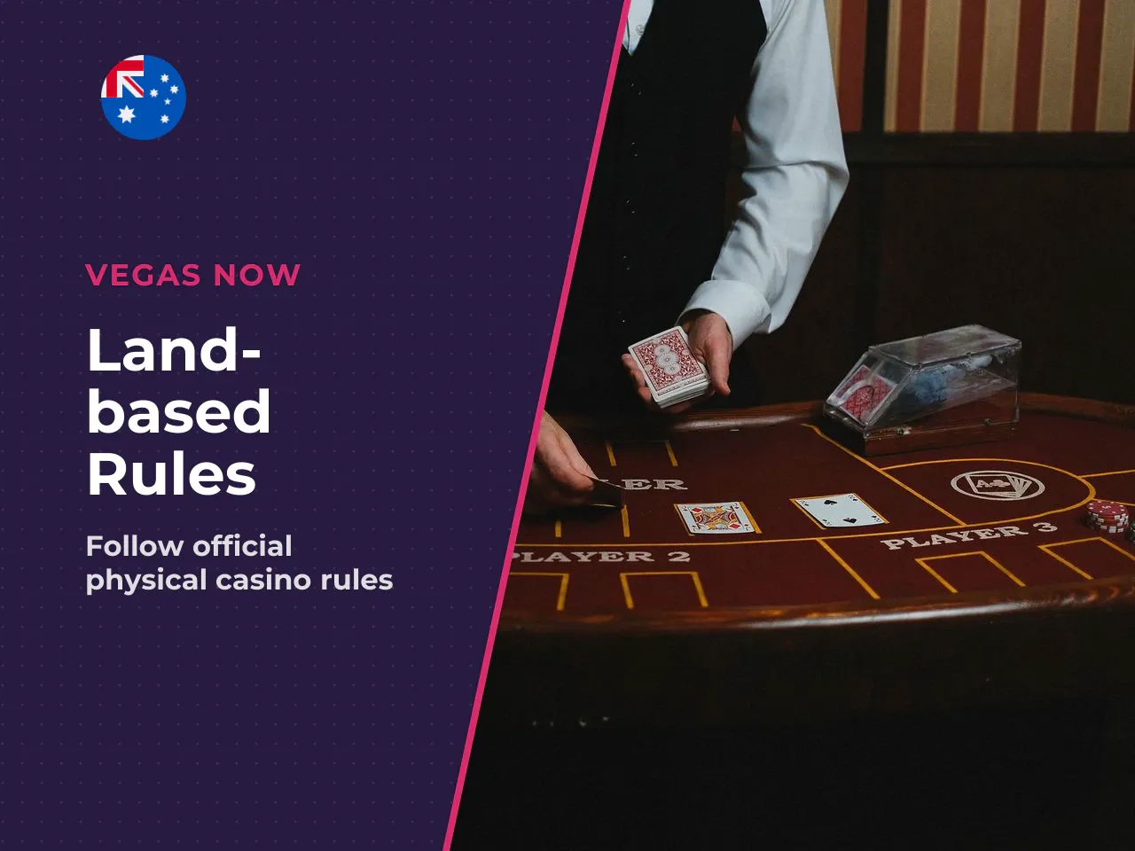 7.6 Land-based blackjack dress code, hours