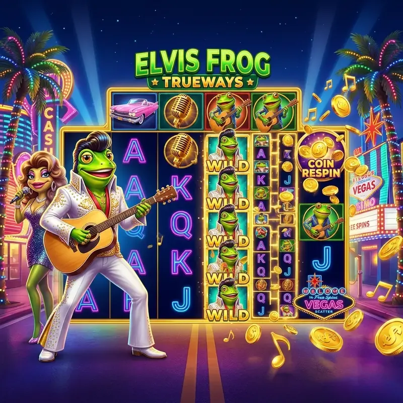 Elvis Frog Trueways Slot Review, Demo