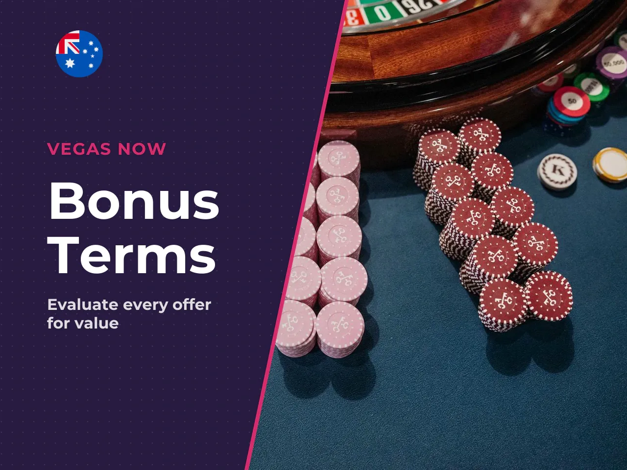 A row of bonuses available on