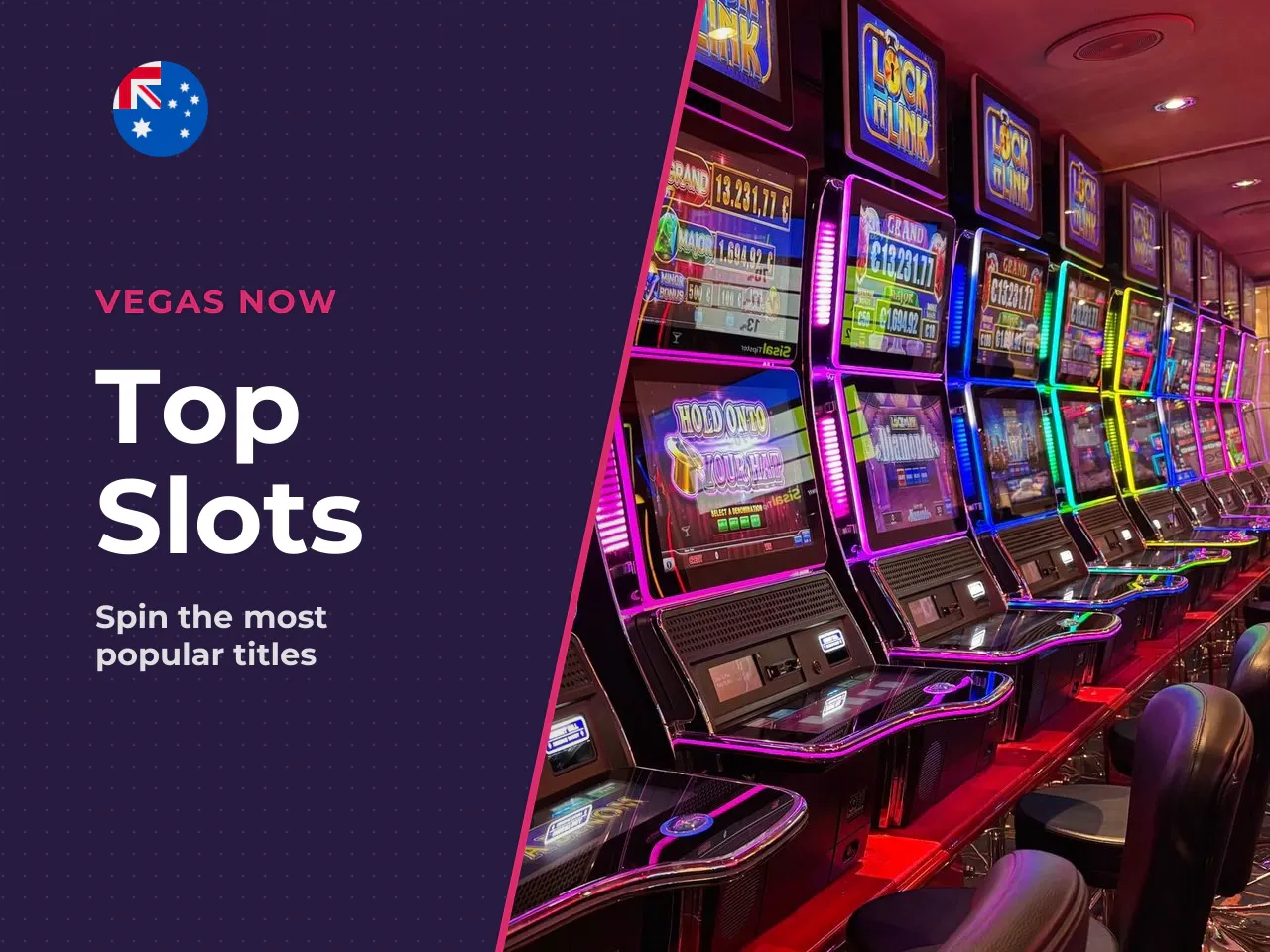Popular pokies at Vegas Now